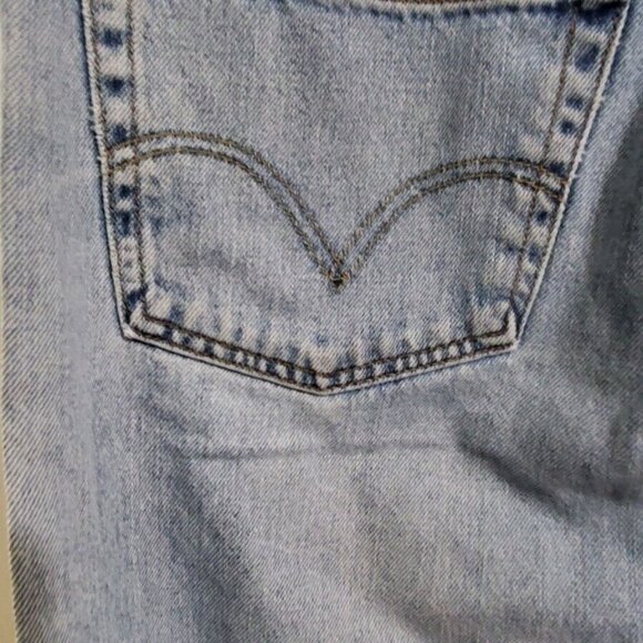 Levi Strauss Men's 505 Regular Straight Leg Denim Jeans Size W38 L30 - Picture 6 of 6